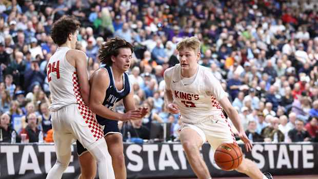 2022-23 Hardwood Classic 1A boys championship: Lynden Christian-King's